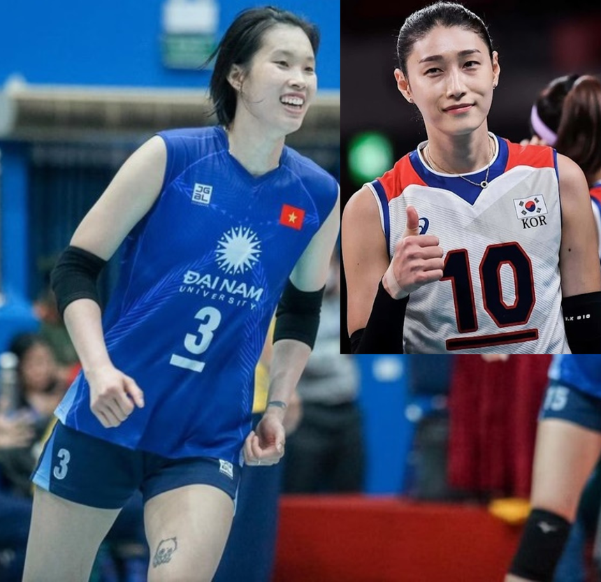 Thanh Thúy được huyền thoại bóng chuyền Hàn Quốc Kim Yeon Koung ca ngợi Thanh Thúy được huyền thoại bóng chuyền Hàn Quốc Kim Yeon Koung ca ngợi