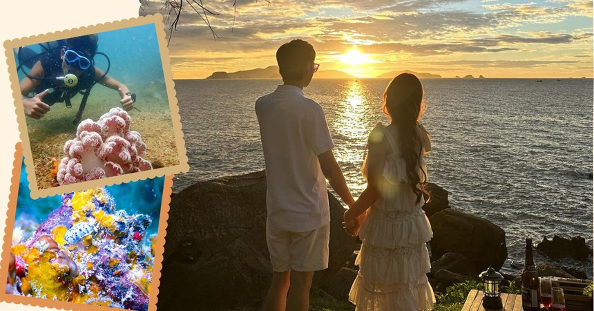 Loạt điểm lặn biển ngắm san hô, đón bình minh cực tình tại miền Bắc, rất hợp để vi vu ngắn ngày dịp 2/9 - Ảnh 1.