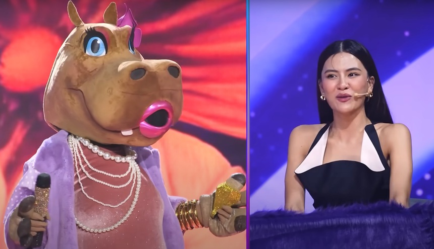 Ca sĩ mặt nạ 2 tập 4: Xuất hiện mascot mới, Trấn Thành đòi 'kiện' HippoHappy - Ảnh 2. Ca sĩ mặt nạ 2 tập 4: Xuất hiện mascot mới, Trấn Thành đòi 'kiện' HippoHappy - Ảnh 2.