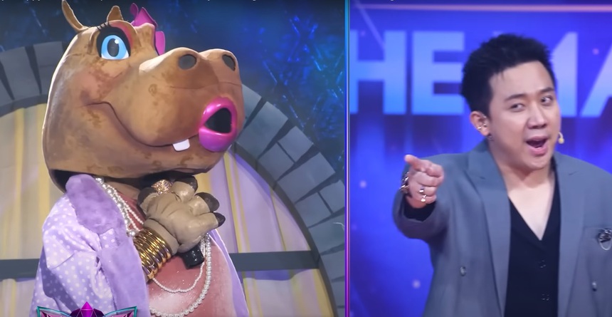 Ca sĩ mặt nạ 2 tập 4: Xuất hiện mascot mới, Trấn Thành đòi 'kiện' HippoHappy - Ảnh 4. Ca sĩ mặt nạ 2 tập 4: Xuất hiện mascot mới, Trấn Thành đòi 'kiện' HippoHappy - Ảnh 4.