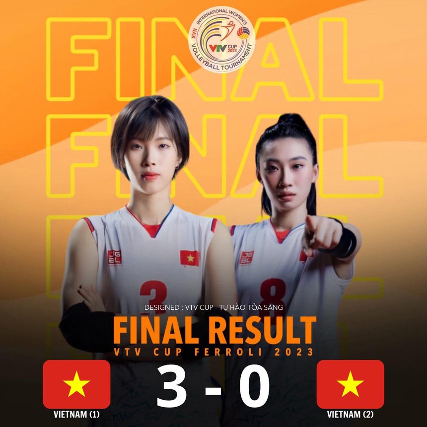 Trần Thị Thanh Thúy thiết lập cột mốc lịch sử đặc biệt, ĐT Việt Nam 1 vô địch VTV Cup 2023 - Ảnh 2. Trần Thị Thanh Thúy thiết lập cột mốc lịch sử đặc biệt, ĐT Việt Nam 1 vô địch VTV Cup 2023 - Ảnh 2.