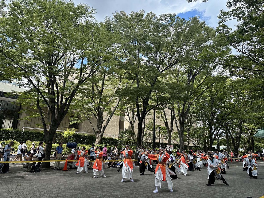 50 năm quan hệ Việt Nam - Nhật Bản: Việt Nam trình diễn tại lễ hội Yosakoi hàng đầu Nhật Bản - Ảnh 7.