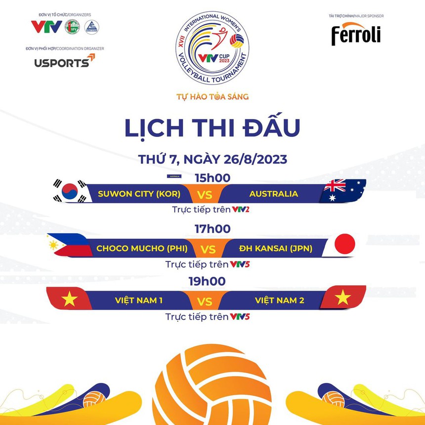 Link xem trực tiếp bóng chuyền Việt Nam 1 vs Việt Nam 2, chung kết VTV Cup 2023 (19h hôm nay) - Ảnh 5.
