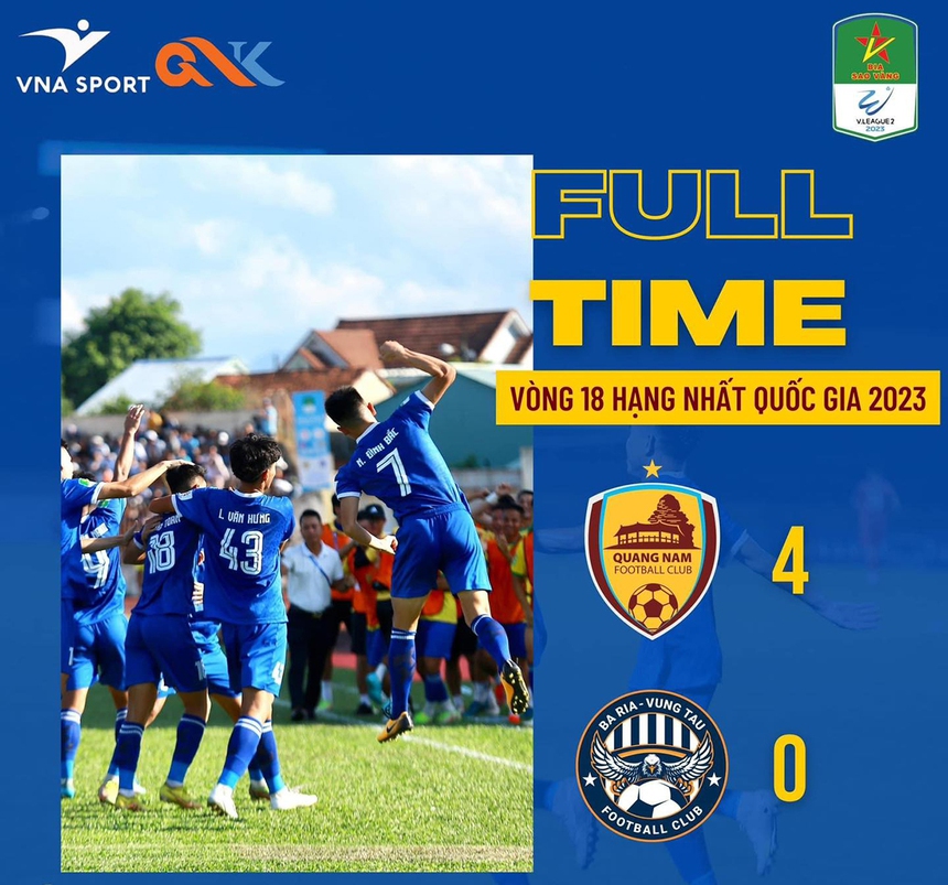 Giải hạng nhất 2023 vòng cuối: Quảng Nam thăng hạng trong nỗ lực vô vọng của PVF-CAND - Ảnh 3.