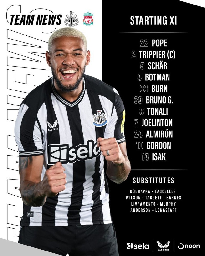 Link xem trực tiếp Newcastle vs Liverpool: Jota dự bị, Endo đá chính - Ảnh 4.