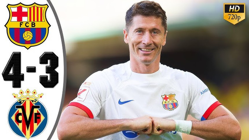 Barcelona vượt qua Villarreal sau màn rượt đuổi ngoạn mục như phim hành động với 7 bàn thắng - Ảnh 6.