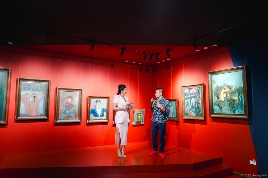 Triển lãm 'Chuyện mình' của họa sĩ Đoàn Đức Hùng  - Ảnh 3.