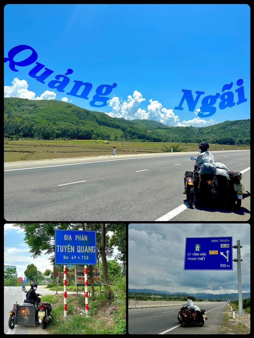 Chàng trai ngồi xe lăn đi xuyên Việt, nỗ lực vẽ giấc mơ không tưởng - Ảnh 5.