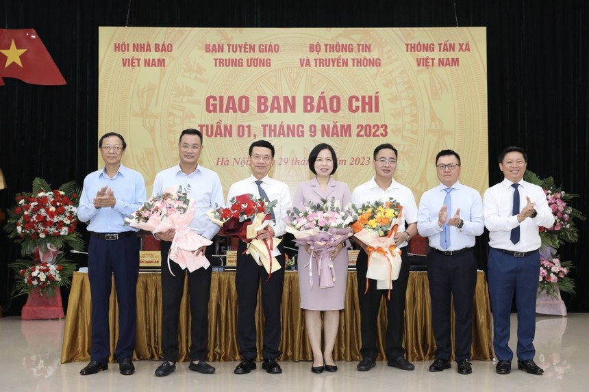Giao ban báo chí Mùa thu 2023: Cùng mở hướng đi - Mọi cơ quan báo chí sẽ trở thành cơ quan báo chí số - Ảnh 6.
