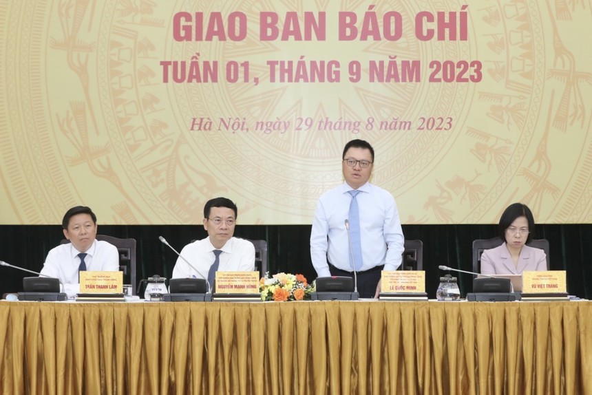 Giao ban báo chí Mùa thu 2023: Cùng mở hướng đi - Mọi cơ quan báo chí sẽ trở thành cơ quan báo chí số - Ảnh 2.