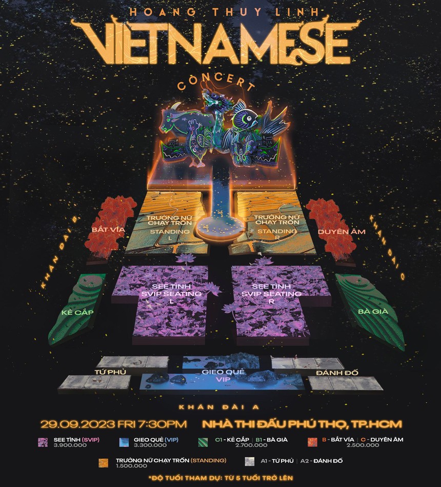 Hoàng Thùy Linh trình làng giá vé concert, fan có ngay quà là bánh mùa Trung thu - Ảnh 2.