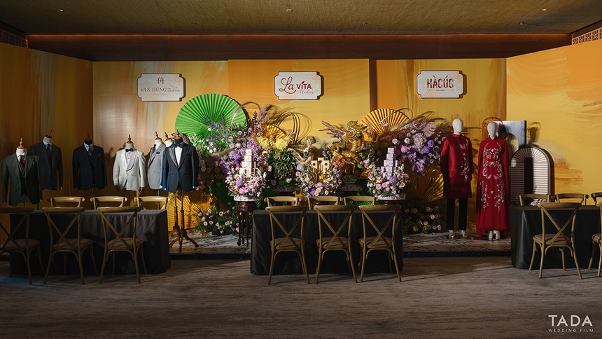 Triển lãm cưới lấy cảm hứng từ mùa Thu Hà Nội - Ảnh 7.