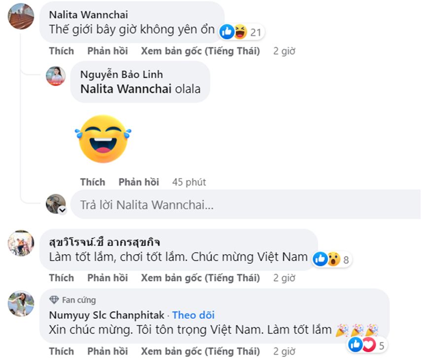 CĐV Thái Lan hết lời ca ngợi tuyển Việt Nam sau chiến thắng trước Hàn Quốc