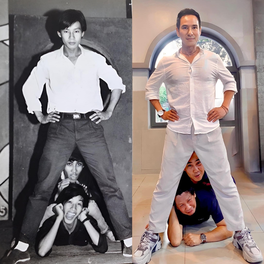 Quyền Linh, Lý Hải đăng ảnh 'xếp hình', ôn lại kỉ niệm tuổi học trò - Ảnh 3.