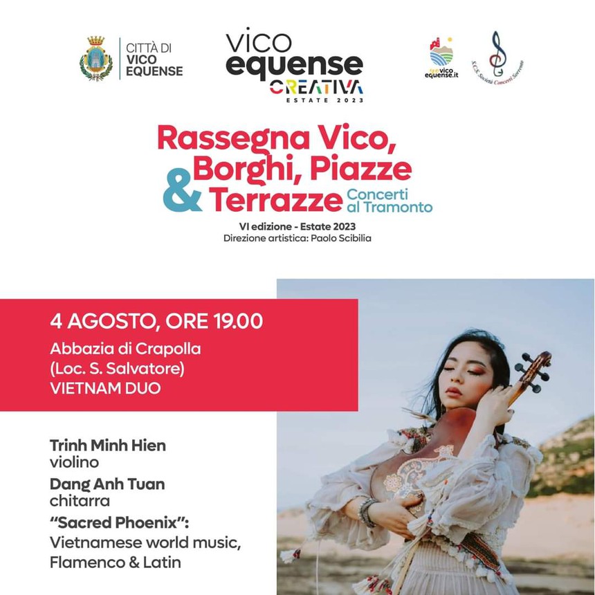 Âm nhạc Việt Nam trong tiếng vĩ cầm trên đất Italy - Ảnh 3.