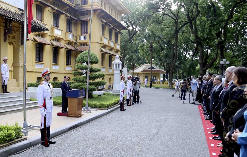  Lễ Thượng cờ kỷ niệm 56 năm Ngày thành lập ASEAN - Ảnh 4.