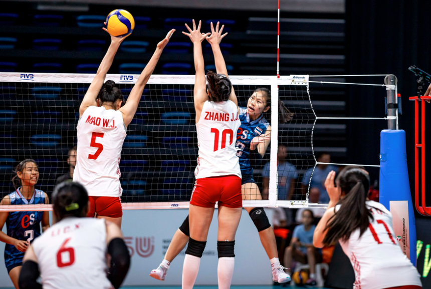 U19 nữ Thái Lan tạo 'địa chấn' trước Trung Quốc ở giải bóng chuyền U19 thế giới - Ảnh 2.