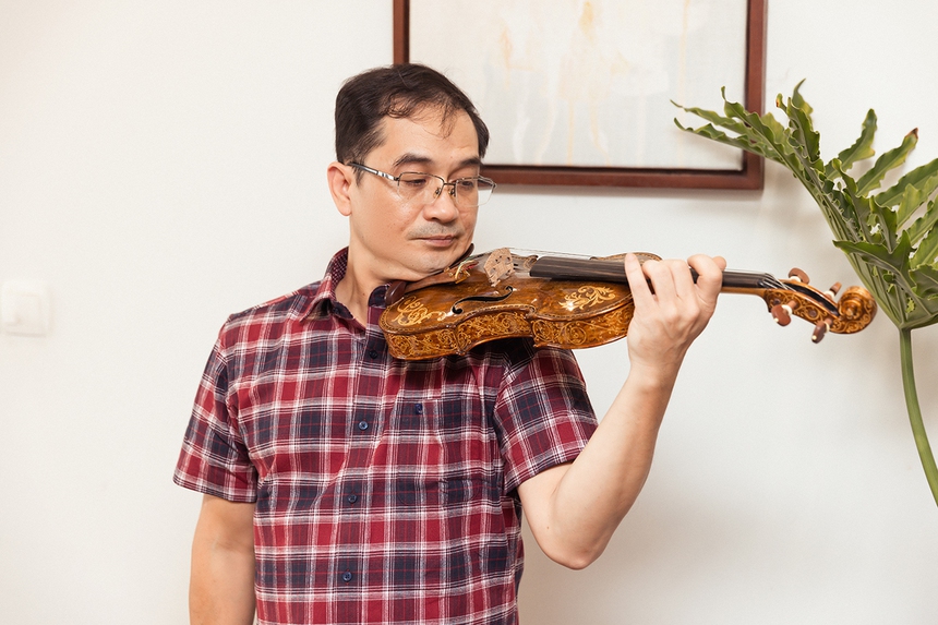 Nguyễn Xuân Huy: Hành trình từ nghệ sĩ thành nghệ nhân và câu chuyện của cây đàn violon sứ - Ảnh 6. Nguyễn Xuân Huy: Hành trình từ nghệ sĩ thành nghệ nhân và câu chuyện của cây đàn violon sứ - Ảnh 6.