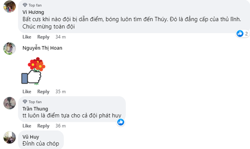 Thanh Thúy tấn công siêu hạng, chắn bóng ghi điểm liên tiếp, được ví như phụ công Nhật Bản, CĐV tan chảy - Ảnh 4. Thanh Thúy tấn công siêu hạng, chắn bóng ghi điểm liên tiếp, được ví như phụ công Nhật Bản, CĐV tan chảy - Ảnh 4.