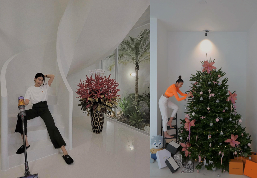 Soi nơi ở của 4 chị đẹp The New Mentor: Biệt thự 1000m2 của Thanh Hằng có đỉnh như lâu đài dát vàng của Lan Khuê? - Ảnh 14.