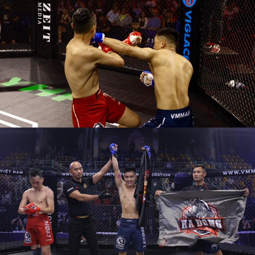 Phóng viên truyền hình hạ knock-out đối thủ 'nhanh như chớp' tại LION Championship - Ảnh 2.
