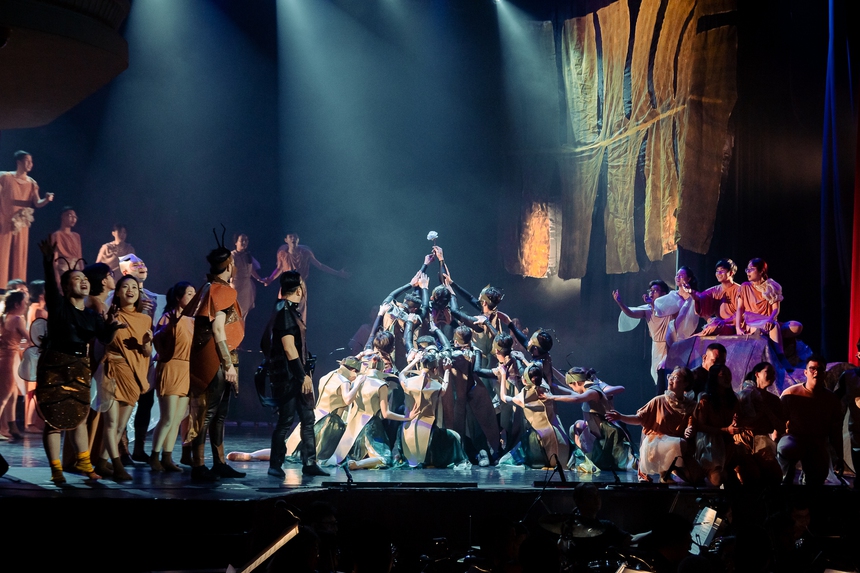 Nhạc kịch 'Dế Mèn phiêu lưu ký' đa màu sắc - Ảnh 4.