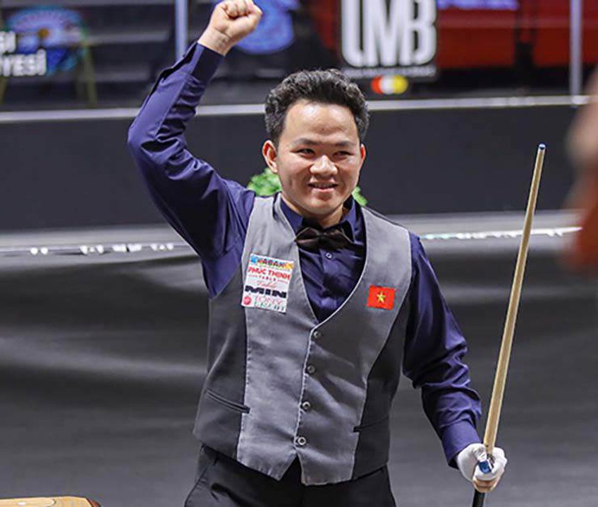 Bao Phương Vinh và Trần Quyết Chiến tạo kỳ tích 'vô tiền khoáng hậu' ở giải bi-a vô địch thế giới - Ảnh 3. Bao Phương Vinh và Trần Quyết Chiến tạo kỳ tích 'vô tiền khoáng hậu' ở giải bi-a vô địch thế giới - Ảnh 3.