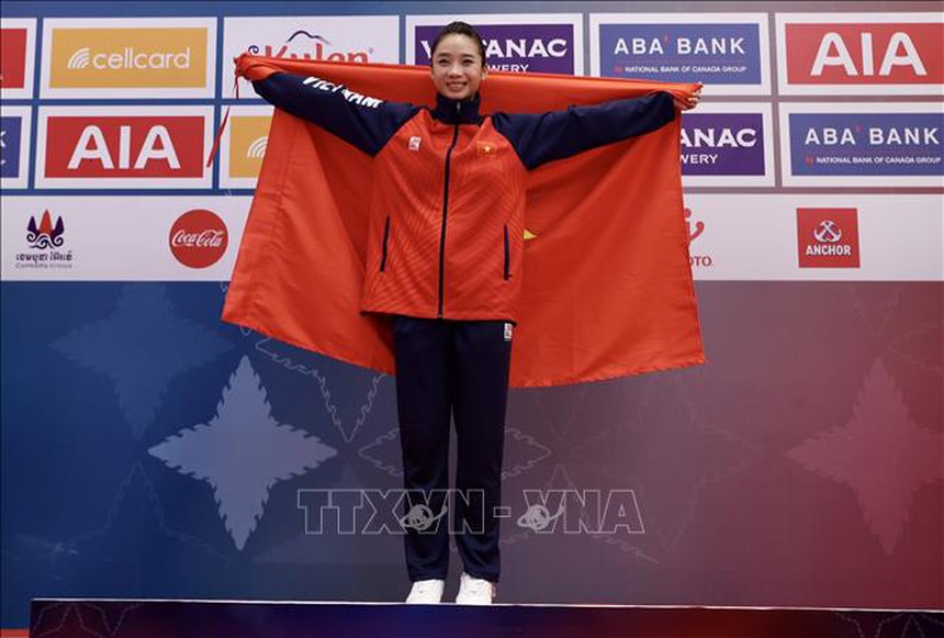 ‘Hot girl làng võ Việt’ tạo địa chấn khi đoạt HCV lịch sử ở ASIAD, khiến nhà báo Mỹ phải ca ngợi  - Ảnh 2.