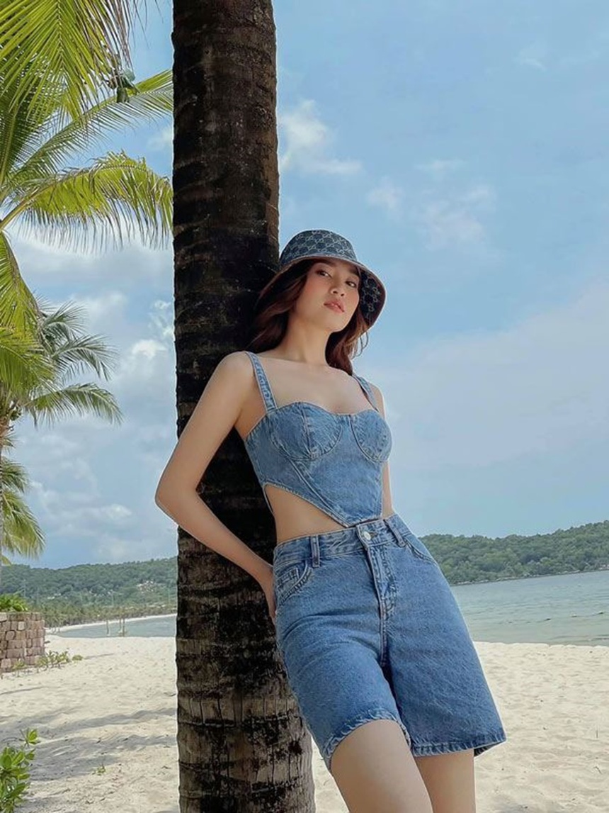 Quần short - Item được Ninh Dương Lan Ngọc diện đi muôn nơi: Dễ mặc, dễ phối, tôn dáng hiệu quả  - Ảnh 4.