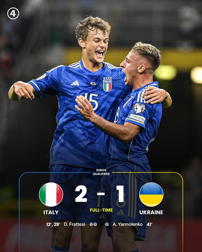 Kết quả bóng đá hôm nay 13/9: Các 'ông lớn' châu Âu đồng loạt giành chiến thắng, Đức đánh bại ĐT Pháp sau khi thay HLV - Ảnh 4.