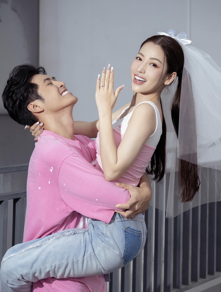 Gin Tuấn Kiệt tiếp tục "xả ảnh" cầu hôn Puka: Đàng trai chỉ mong đàng gái luôn cười hạnh phúc - Ảnh 2.