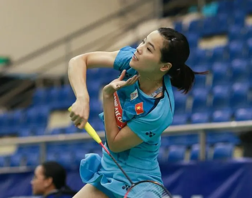 Tin nóng thể thao tối 13/9: 'Hot girl' cầu lông Thùy Linh giành chiến thắng ngẹt thở ở Vietnam Open 2023 - Ảnh 2. Tin nóng thể thao tối 13/9: 'Hot girl' cầu lông Thùy Linh giành chiến thắng ngẹt thở ở Vietnam Open 2023 - Ảnh 2.