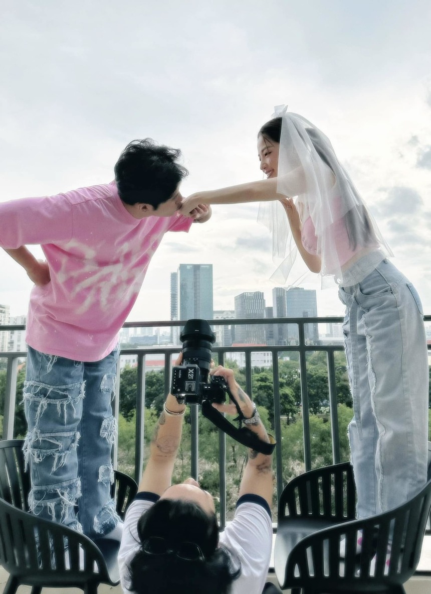 Gin Tuấn Kiệt tiếp tục "xả ảnh" cầu hôn Puka: Đàng trai chỉ mong đàng gái luôn cười hạnh phúc - Ảnh 3.