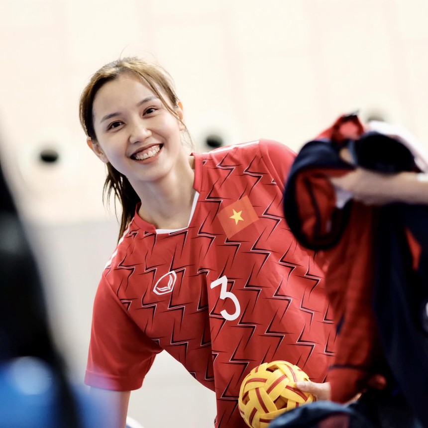 Cầu mây cũng có hotgirl chẳng kém bóng chuyền nữ, đi săn vàng ASIAD 19 - Ảnh 2.