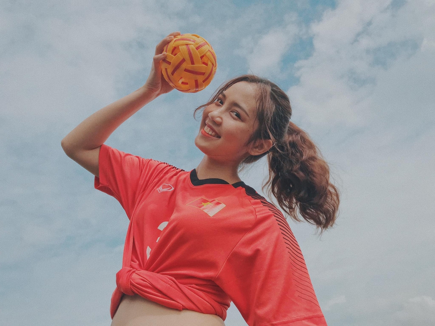 Cầu mây cũng có hotgirl chẳng kém bóng chuyền nữ, đi săn vàng ASIAD 19 - Ảnh 4.