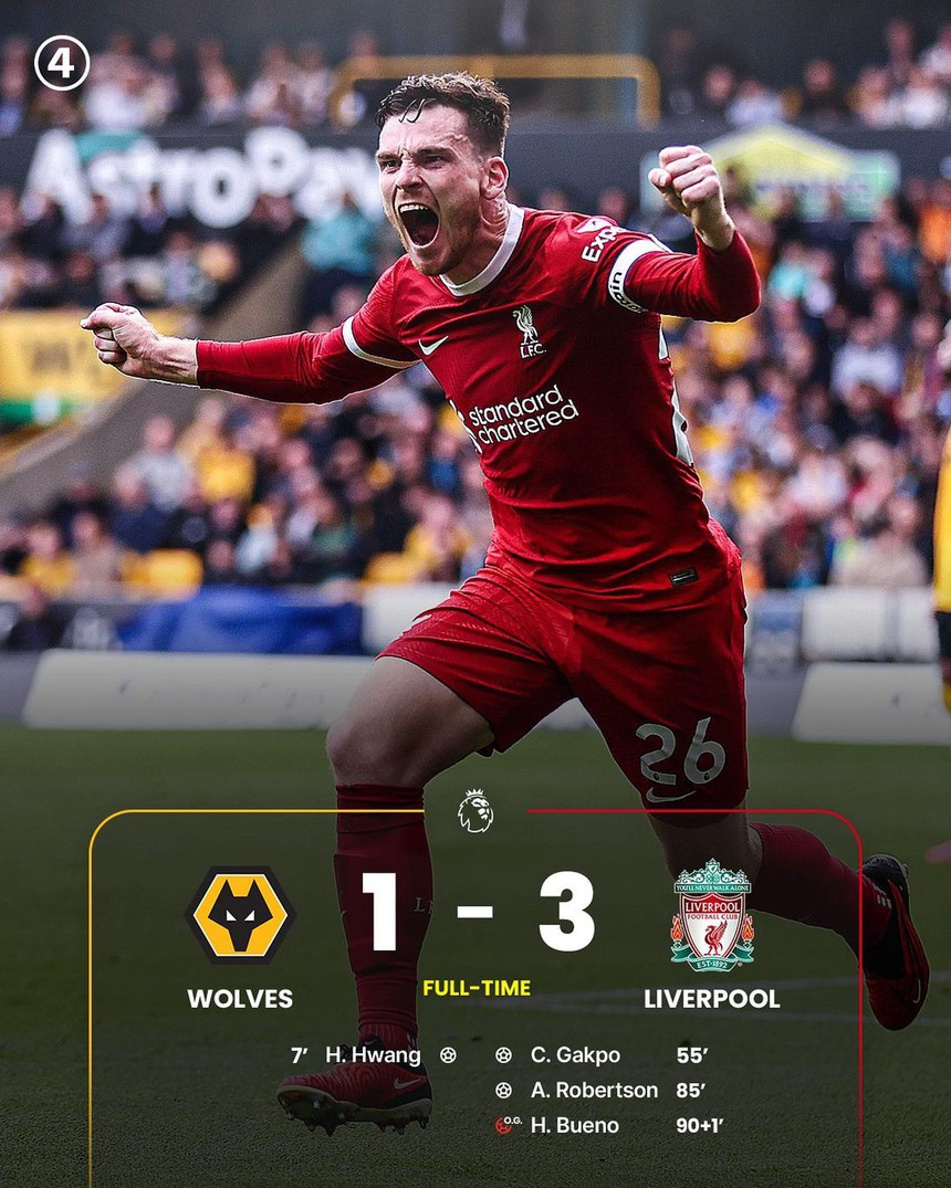 Salah rực sáng trong vai trò mới, giúp Liverpool ngược dòng kịch tính để giành ngôi đầu bảng Ngoại hạng Anh - Ảnh 6.