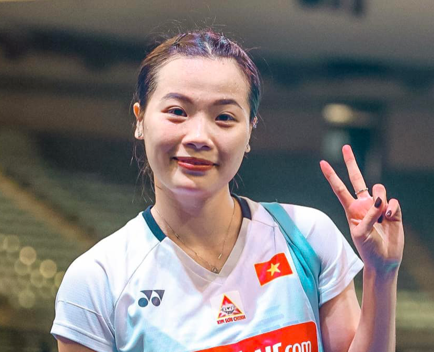 "Hotgirl" Thuỳ Linh đi dây 14 điểm khiến đối thủ Nhật Bản phải chào thua - Ảnh 4.