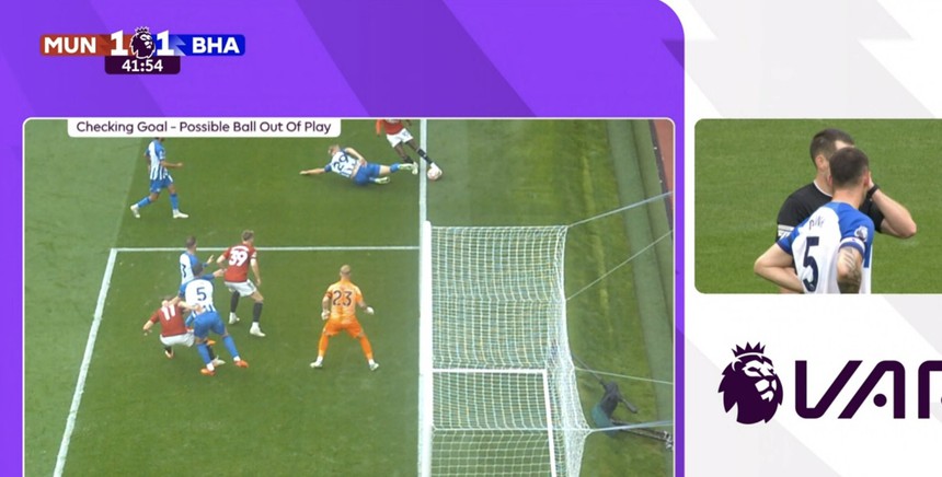 MU gặp vận đen: Cùng tình huống như ĐT Nhật Bản nhưng bị VAR phũ phàng từ chối bàn thắng - Ảnh 3.