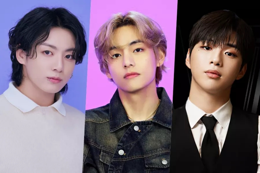 Jungkook và V BTS đang là idol hot nhất Hàn Quốc - Ảnh 1.