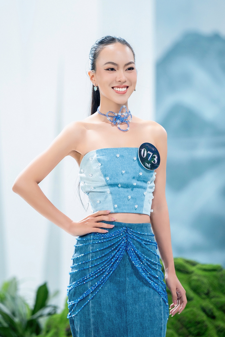 Miss Earth Việt Nam 2023: Dàn người đẹp Gen Z sáng tạo trang phục tái chế độc lạ - Ảnh 16.