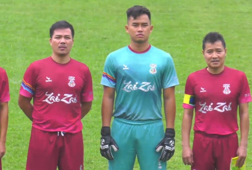 Hoàng Đức và danh thủ Hồng Sơn không thể 'gánh team', để đội nhà thua đậm trong trận ra mắt của HLV Thành Lương - Ảnh 2.