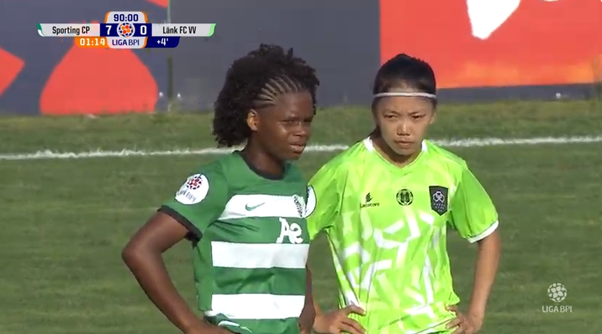 Huỳnh Như đá chính và chơi hết trận, Lank FC vẫn thất bại trước chủ nhà Sporting ở giải VĐQG Bồ Đào Nha - Ảnh 2.