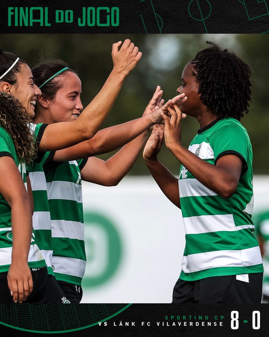 Sporting CP thắng đậm Lank FC 8-0 ở vòng đầu tiên mùa giải mới giải VĐQG Bồ Đào Nha