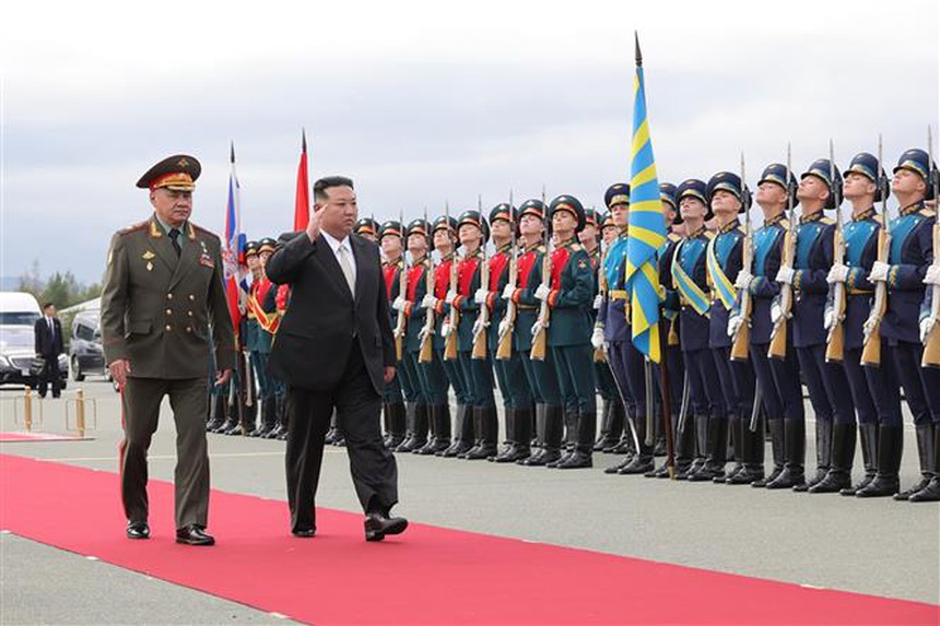 Nga và Triều Tiên thảo luận về tăng cường hợp tác quân sự - Ảnh 1.