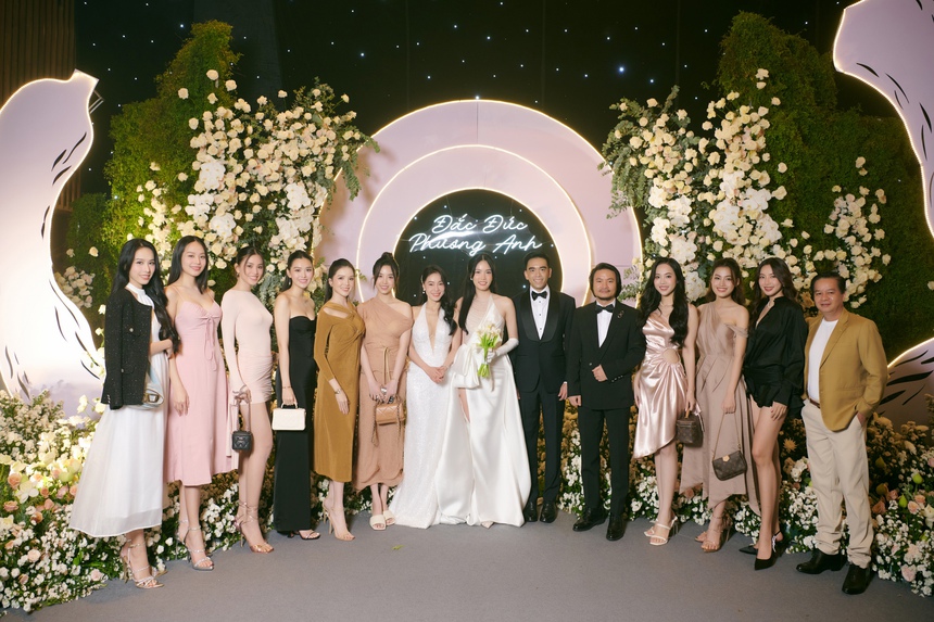 Sao Việt 'đổ xô' đi tham dự hôn lễ của Á hậu Phương Anh - Ảnh 8.