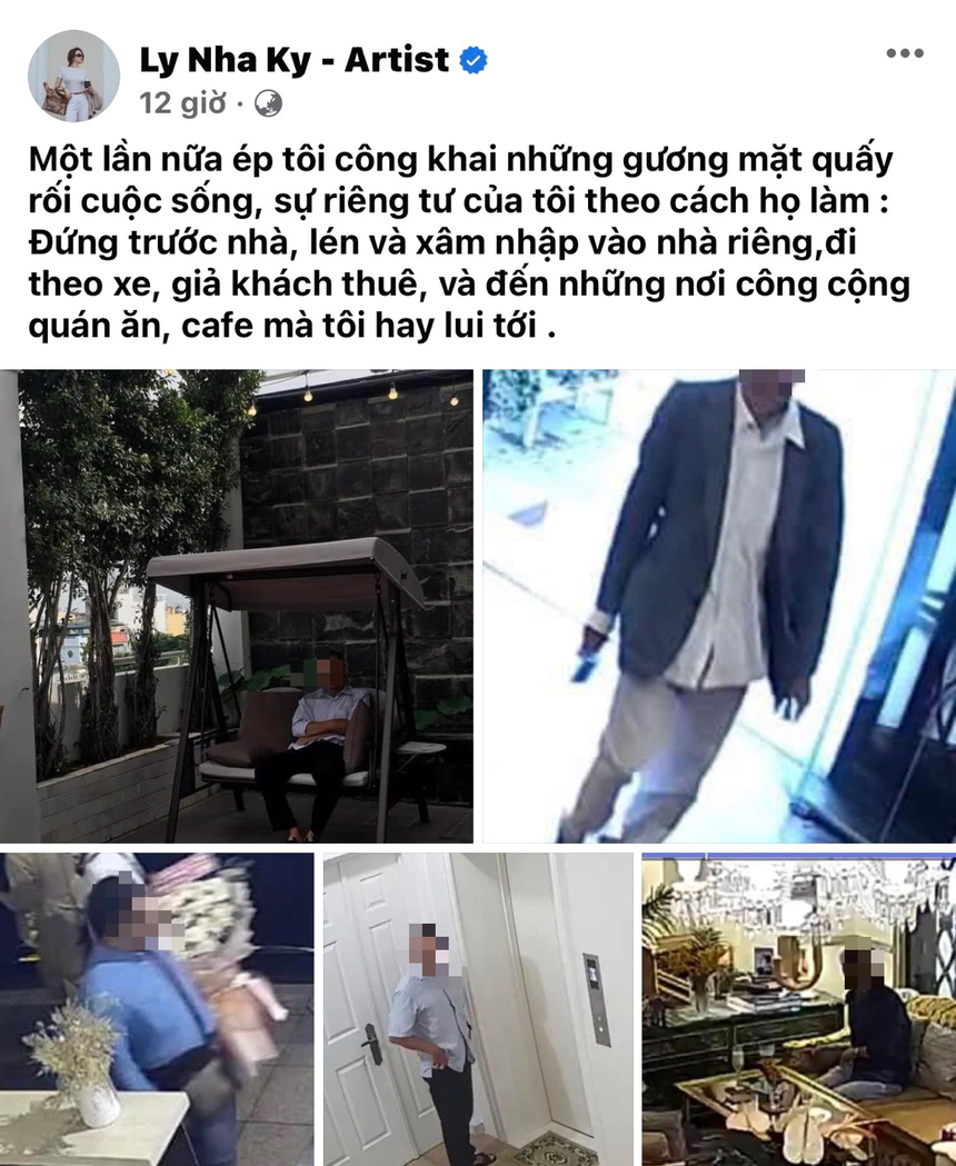 Lý Nhã Kỳ công khai ảnh fan cuồng đeo bám, nhiều sao khác 'chung cảnh ngộ' - Ảnh 1.