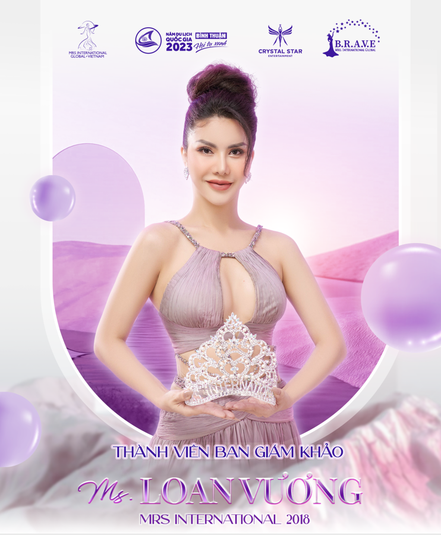 Lộ diện Ban giám khảo Mrs International Global Vietnam 2023 - Ảnh 4.