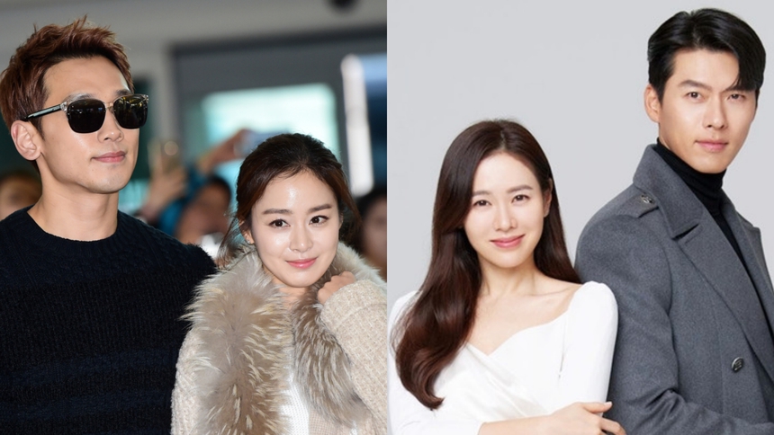 Khi mỹ nam phim Hàn yêu chiều vợ khiến fan nức nở: Hyun Bin, Bi Rain - Ảnh 1.