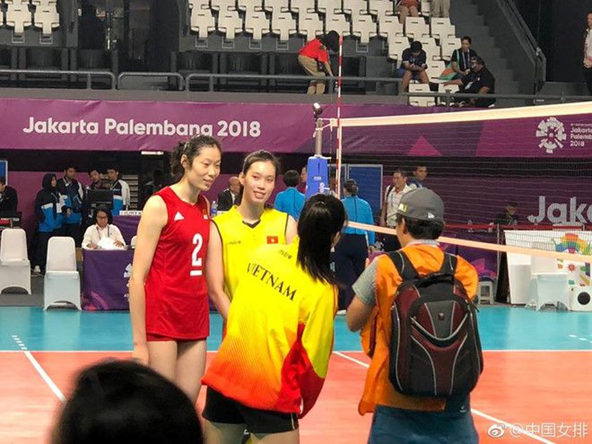 Trần Thị Thanh Thúy tạo địa chấn ở ASIAD khi ghi hàng chục điểm, được ngôi sao hàng đầu thế giới khen ngợi - Ảnh 2.