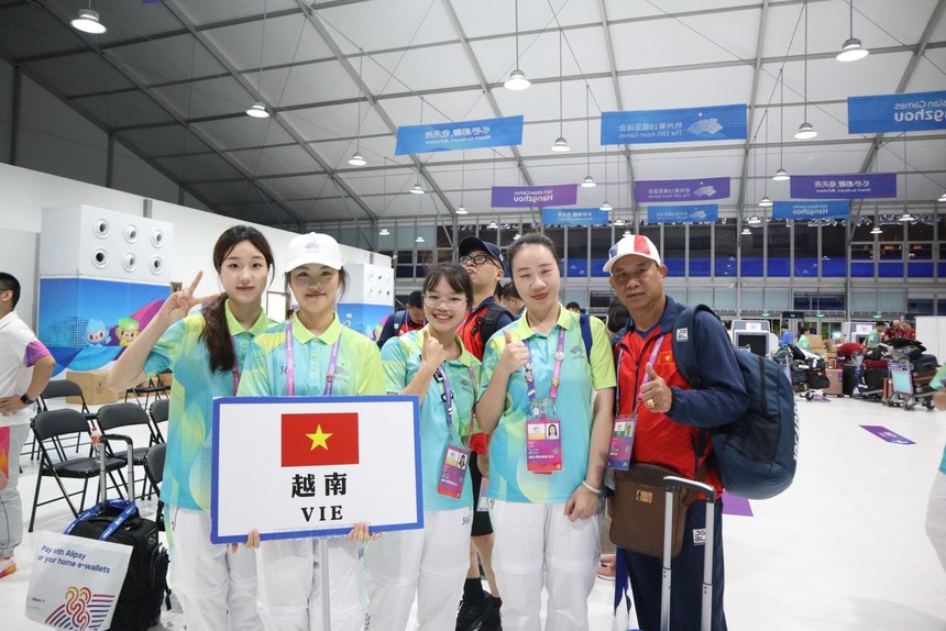 Đoàn Thể thao Việt Nam tới Hàng Châu, Trung Quốc: Sẵn sàng vượt khó - Ảnh 1.